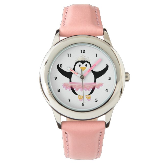 Reloj De Pulsera Ballerina Penguin (Anverso)