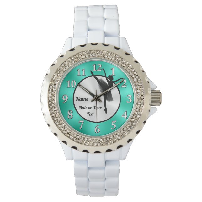 Reloj De Pulsera Ballerina Regalos Personalizados Muchos Estilos Ba (Anverso)