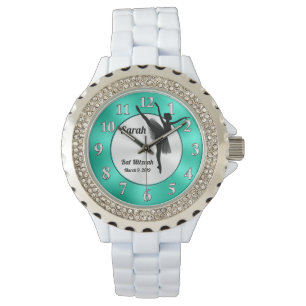 Reloj De Pulsera Ballerina Watch personalizada, regalo de Bat Mitzv