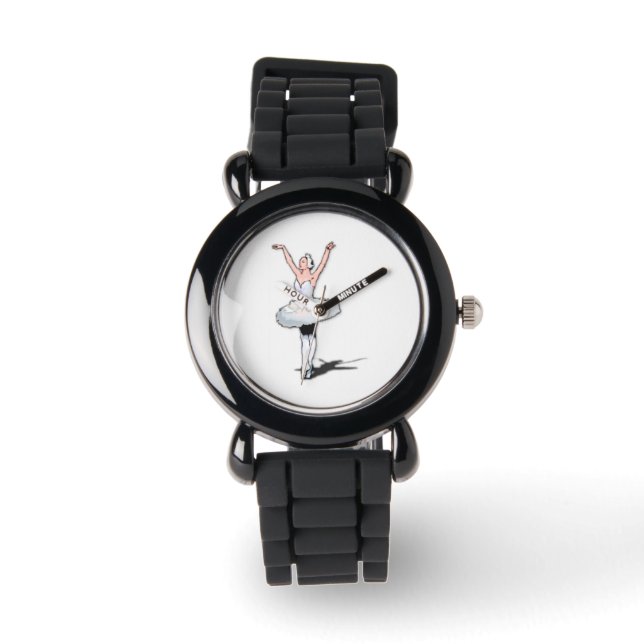 Reloj De Pulsera Ballet Ballet Dance Ballerina Niños Mirar (Anverso)