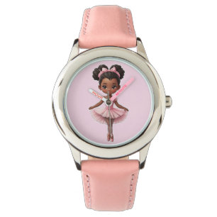 Reloj De Pulsera Ballet Chica Rosa