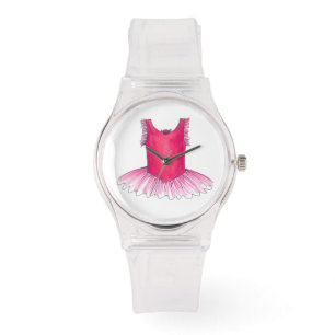 Reloj De Pulsera Ballet rosa Tutu Ballerina Bailarina Watch