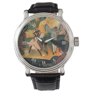 Reloj De Pulsera Ballet Rusos, Ballet ruso por August Macke