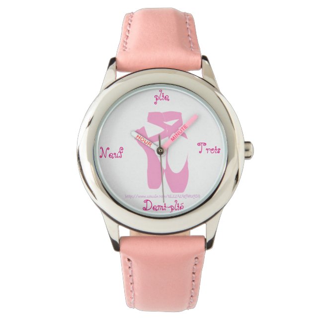 Reloj De Pulsera "Balletomano" (Anverso)