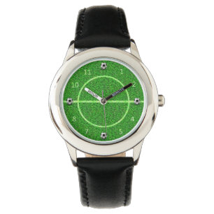 Reloj De Pulsera Balón de campo de fútbol de fútbol - Watch