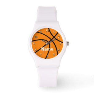 Reloj De Pulsera Baloncesto con nombre personalizado
