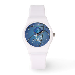 Reloj De Pulsera Baloncesto deportivo   Nombre DIY