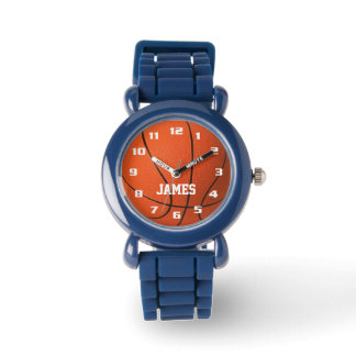 Reloj De Pulsera Baloncesto Monograma