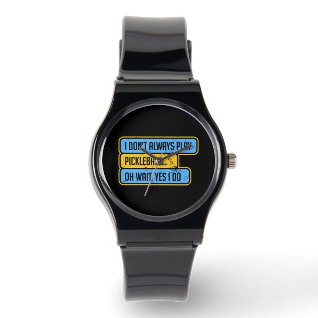 Reloj De Pulsera Baloncesto - No siempre juego al baloncesto - Rega (Anverso)