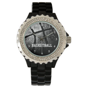 Reloj De Pulsera Baloncesto   Personalizable con nombre