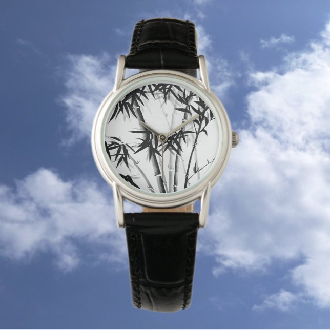 Reloj De Pulsera Bambú (Subido por el creador)