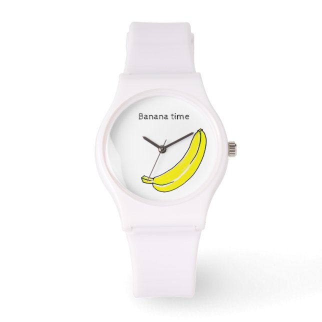Reloj De Pulsera Banana (Anverso)