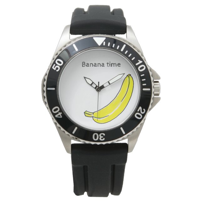Reloj De Pulsera Banana (Anverso)