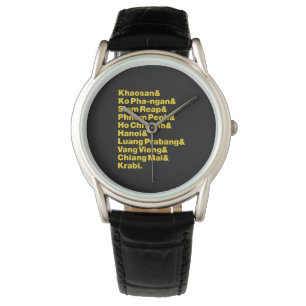Reloj De Pulsera Banana Pancake Trail / Circuito