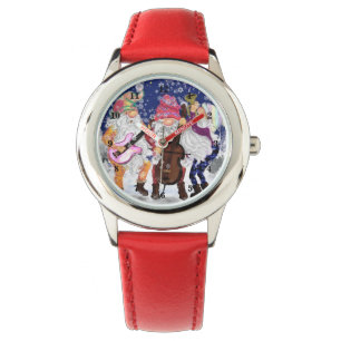 Reloj De Pulsera Banda de navidades - canción feliz