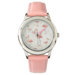 Reloj De Pulsera Bandada de Flamencos más Lindos