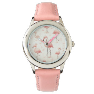 Reloj De Pulsera Bandada de Flamencos más Lindos