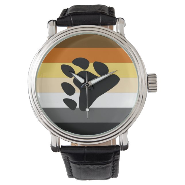 RELOJ DE PULSERA BANDEJA DE ORGULLO DEL OSO (Anverso)