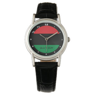 Reloj De Pulsera Bandera africana/hincha deportivo
