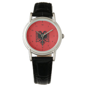 Reloj De Pulsera Bandera albanesa Watch