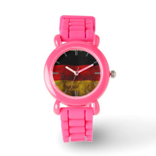 Reloj De Pulsera Bandera alemana - Vintage...