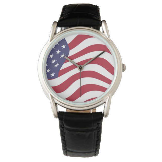 RELOJ DE PULSERA BANDERA AMERICANA (Anverso)