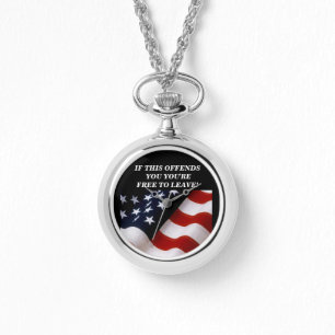 Reloj De Pulsera Bandera AMERICANA