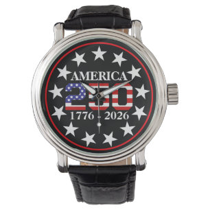 Reloj De Pulsera Bandera Americana 250 Aniversario EEUU 1776-2026