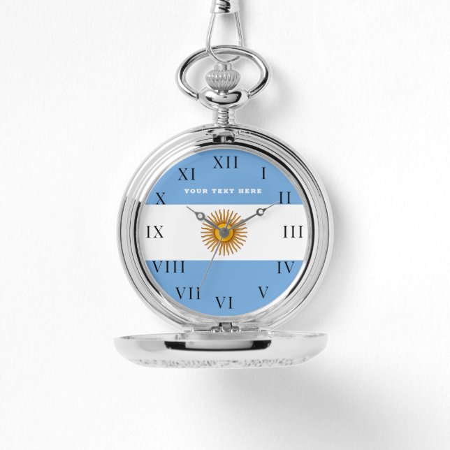 Reloj De Pulsera Bandera argentina Buenos Aires argentina (Anverso)