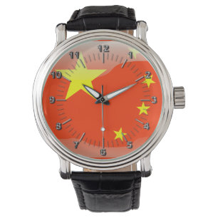 Reloj De Pulsera Bandera brillante china
