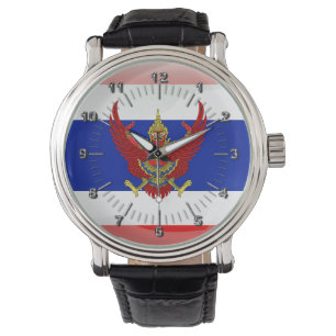Reloj De Pulsera Bandera brillante de Tailandia