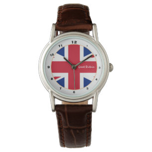Reloj De Pulsera Bandera británica y moda británica Reino Unido
