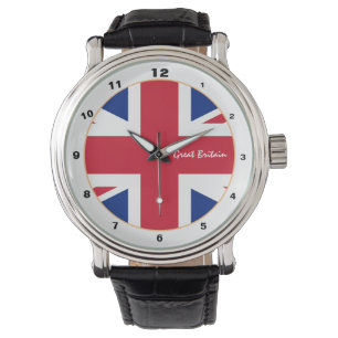 Reloj De Pulsera Bandera británica y moda británica Reino Unido