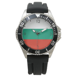 Reloj De Pulsera Bandera búlgara (Bulgaria)