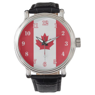 Reloj De Pulsera Bandera canadiense