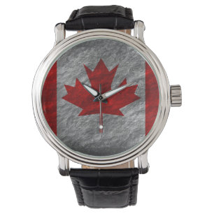 Reloj De Pulsera Bandera canadiense