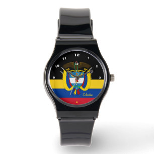 Reloj De Pulsera Bandera colombiana, Emblem, Colombia/deportes