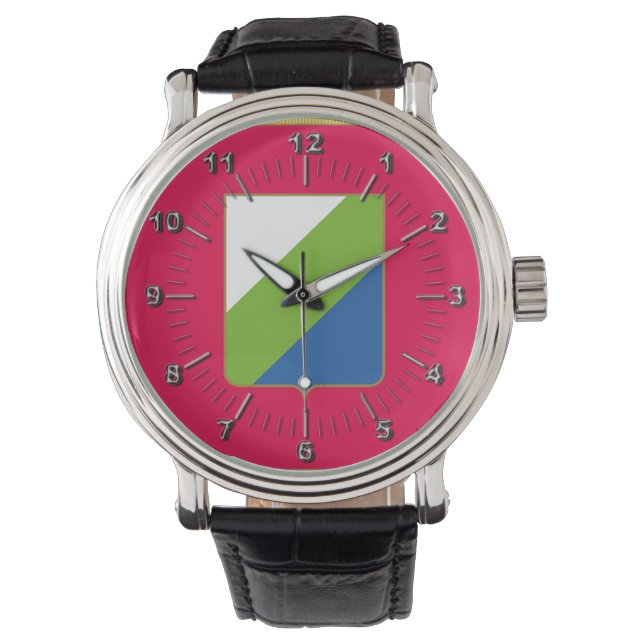 Reloj De Pulsera Bandera de Abruzzo (Italia) (Anverso)