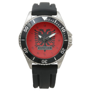 Reloj De Pulsera Bandera de Albania