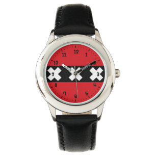 Reloj De Pulsera Bandera de Ámsterdam, Países Bajos