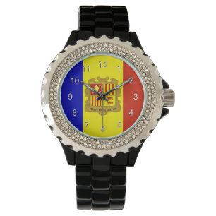 Reloj De Pulsera Bandera de Andorra
