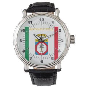 Reloj De Pulsera Bandera de Apulia (Italia)