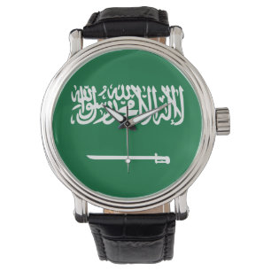 Reloj De Pulsera Bandera de Arabia Saudita