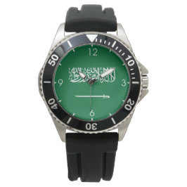 Reloj De Pulsera Bandera de Arabia Saudita