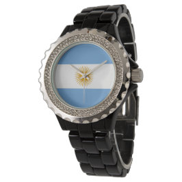 Reloj De Pulsera Bandera de Argentina