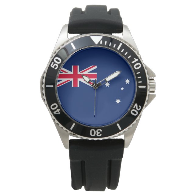Reloj De Pulsera Bandera de Australia (Anverso)