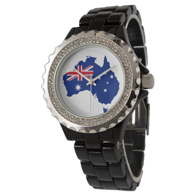 Reloj De Pulsera Bandera de Australia (Angular)
