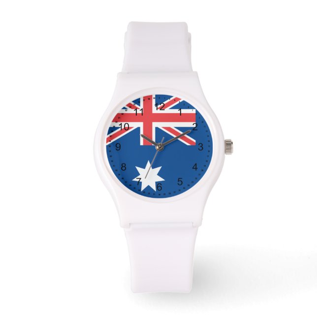 Reloj De Pulsera Bandera de Australia (Anverso)