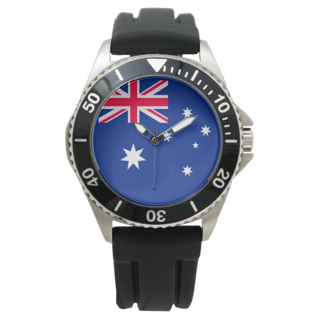 Reloj De Pulsera Bandera de Australia (Anverso)