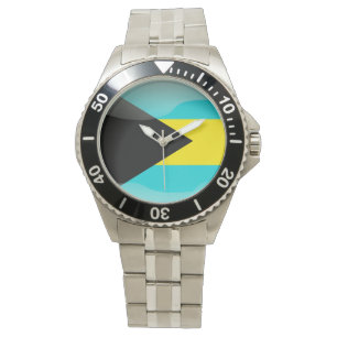 Reloj De Pulsera Bandera de Bahamas